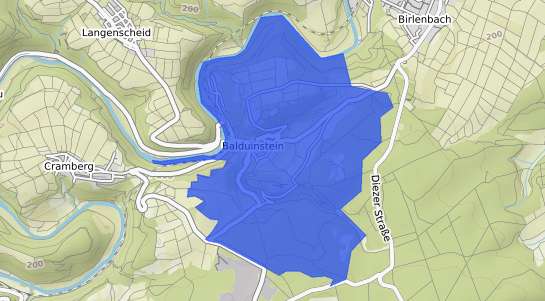 Bodenrichtwertkarte Balduinstein