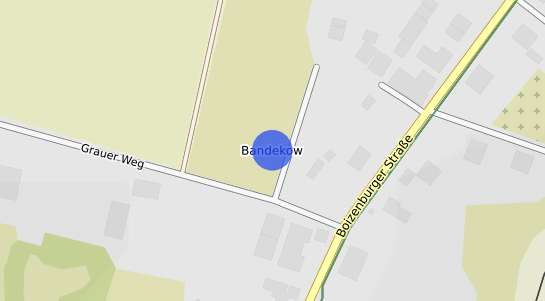 Bodenrichtwertkarte Bandekow b. Luebtheen