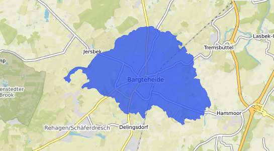 Bodenrichtwertkarte Bargteheide