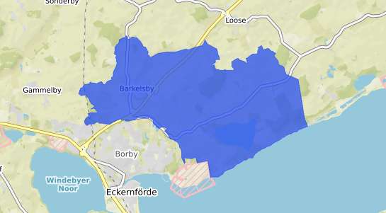 Bodenrichtwertkarte Barkelsby