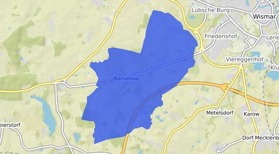 Bodenrichtwertkarte Barnekow