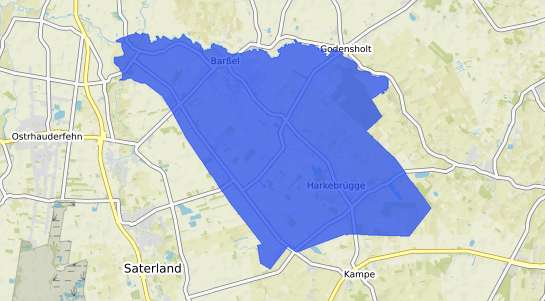 Bodenrichtwertkarte Bar&szlig;el