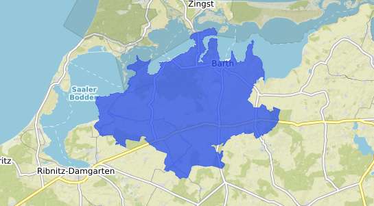 Bodenrichtwertkarte Barth