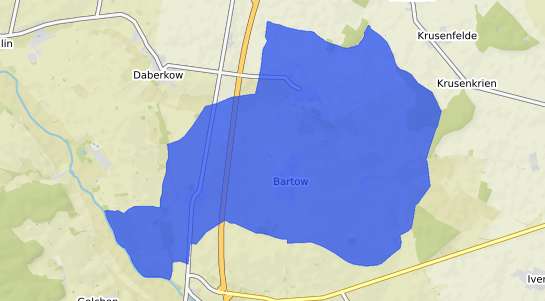 Bodenrichtwertkarte Bartow