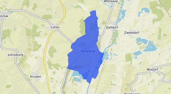 Bodenrichtwertkarte Basedow Kr. Herzogtum Lauenburg