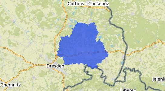 Bodenrichtwertkarte Bautzen Sachsen