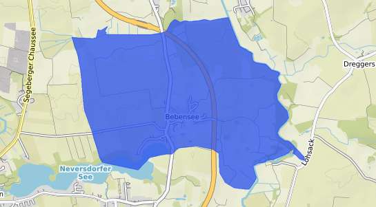 Bodenrichtwertkarte Bebensee