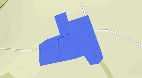 Bodenrichtwertkarte Beckenhof b. Pirmasens