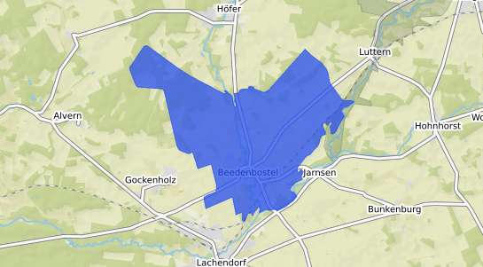 Bodenrichtwertkarte Beedenbostel