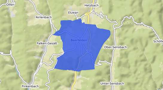 Bodenrichtwertkarte Beerfelden Odenwald