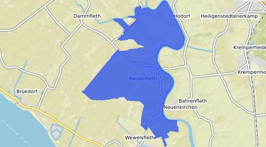 Bodenrichtwertkarte Beidenfleth