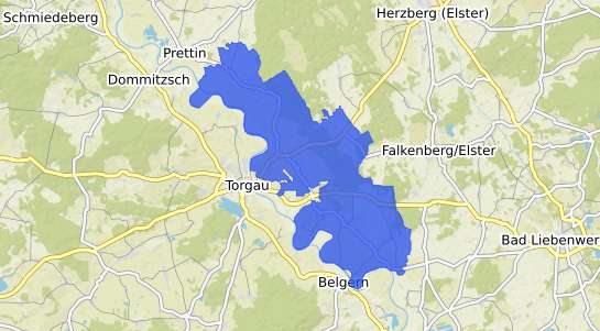 Bodenrichtwertkarte Beilrode