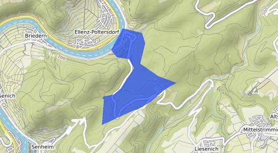 Bodenrichtwertkarte Beilstein Mosel