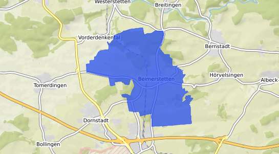 Bodenrichtwertkarte Beimerstetten