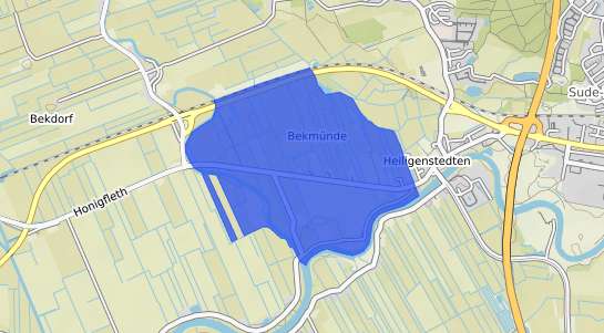 Bodenrichtwertkarte Bekmuende