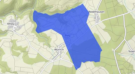 Bodenrichtwertkarte Belg
