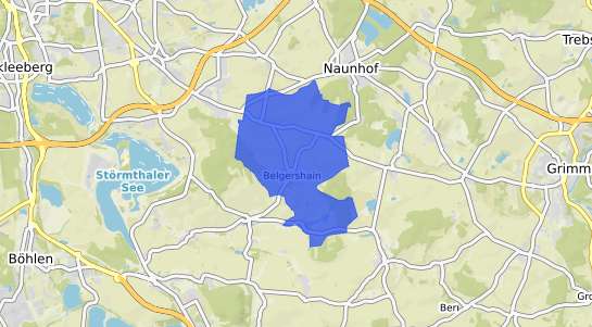 Bodenrichtwertkarte Belgershain