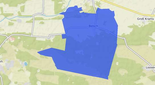 Bodenrichtwertkarte Belsch