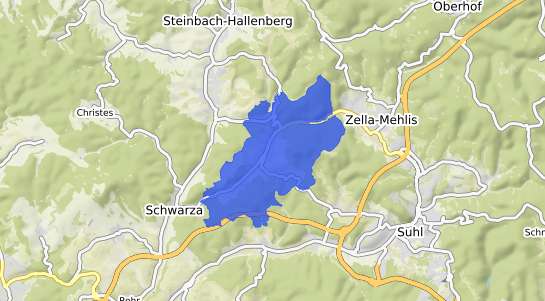 Bodenrichtwertkarte Benshausen