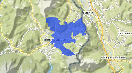 Bodenrichtwertkarte Berchtesgaden
