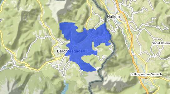 Bodenrichtwertkarte Berchtesgaden