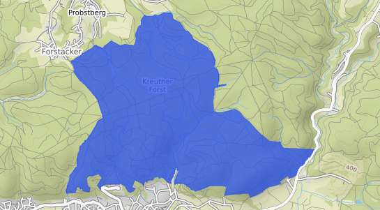 Bodenrichtwertkarte Bernhardswald