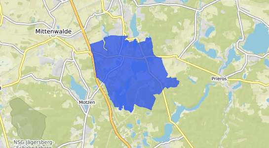 Bodenrichtwertkarte Bestensee