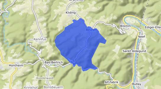 Bodenrichtwertkarte Beuren Eifel