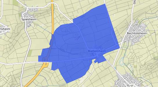 Bodenrichtwertkarte Biebelnheim