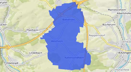 Bodenrichtwert Biebelried Grundstückspreise 2024