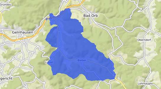 Bodenrichtwertkarte Biebergem&uuml;nd