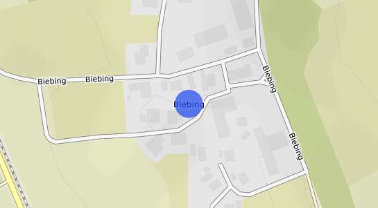 Bodenrichtwertkarte Biebing b. Frauenneuharting