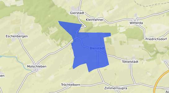 Bodenrichtwertkarte Bienstaedt