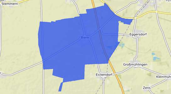 Bodenrichtwertkarte Biere