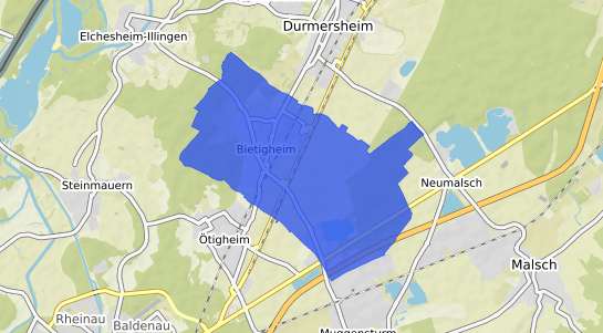 Bodenrichtwertkarte Bietigheim Baden