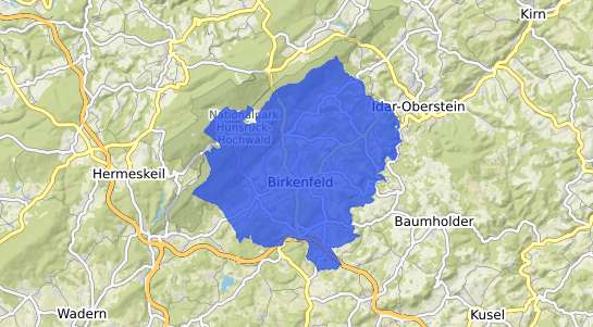 Bodenrichtwertkarte Birkenfeld Nahe