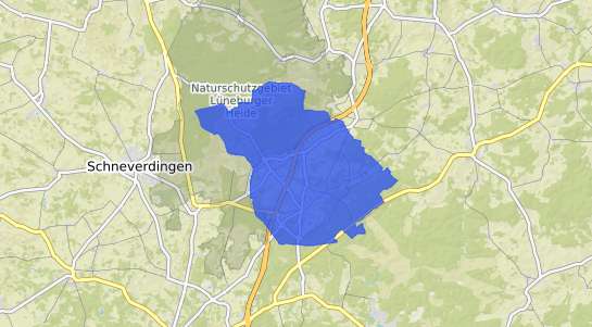 Bodenrichtwertkarte Bispingen