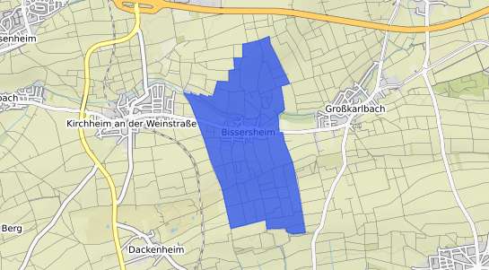 Bodenrichtwertkarte Bissersheim