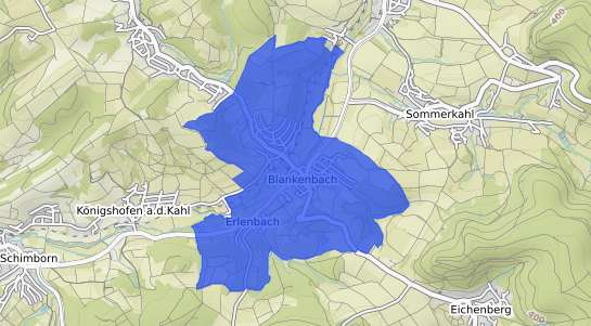 Bodenrichtwertkarte Blankenbach Unterfranken