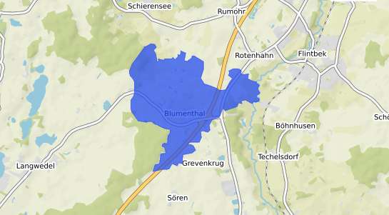 Bodenrichtwertkarte Blumenthal b. Pritzwalk