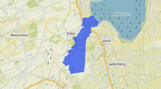 Bodenrichtwertkarte Bockhorn Jadebusen