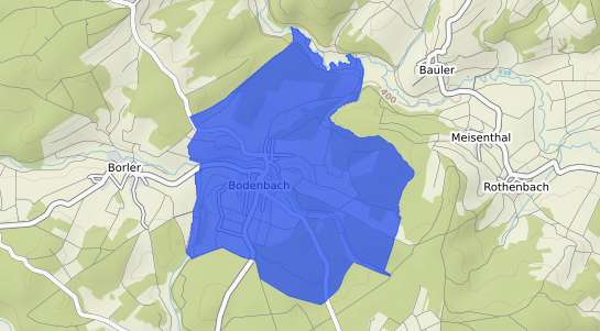 Bodenrichtwertkarte Bodenbach Eifel