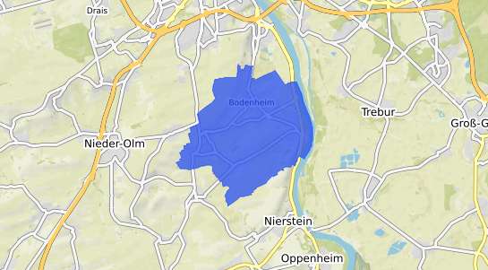 Bodenrichtwertkarte Bodenheim Rhein