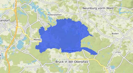 Bodenrichtwertkarte Bodenw&ouml;hr