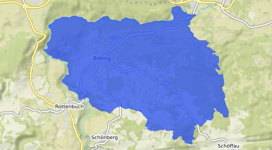 Bodenrichtwertkarte B&ouml;bing