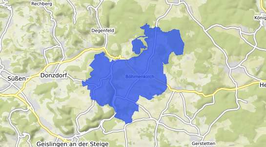 Bodenrichtwertkarte B&ouml;hmenkirch