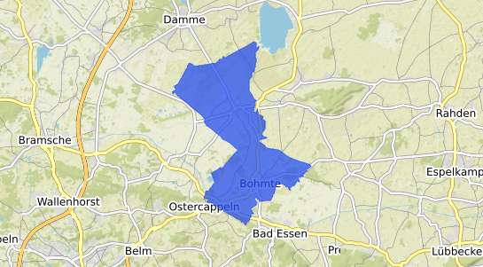 Bodenrichtwertkarte Bohmte