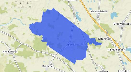 Bodenrichtwertkarte Bokel b. Rendsburg