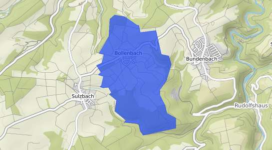 Bodenrichtwertkarte Bollenbach Hunsrueck