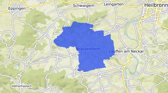 Bodenrichtwertkarte Brackenheim